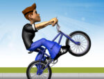 Wheelie Motorcycle – BMX faz acrobacias de moto com rodas o uso de